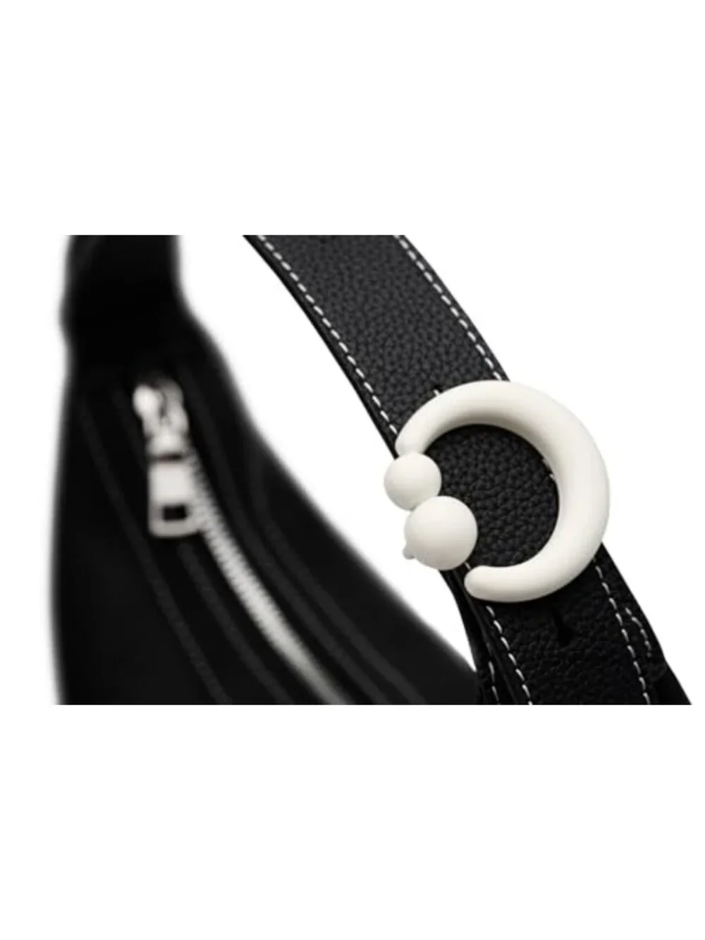 Genuine Leather Hobo Shoulder Bag Adjustable Strap Crossbody Purse